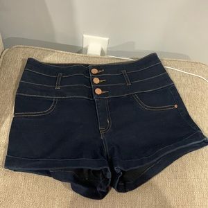 High waist shorts